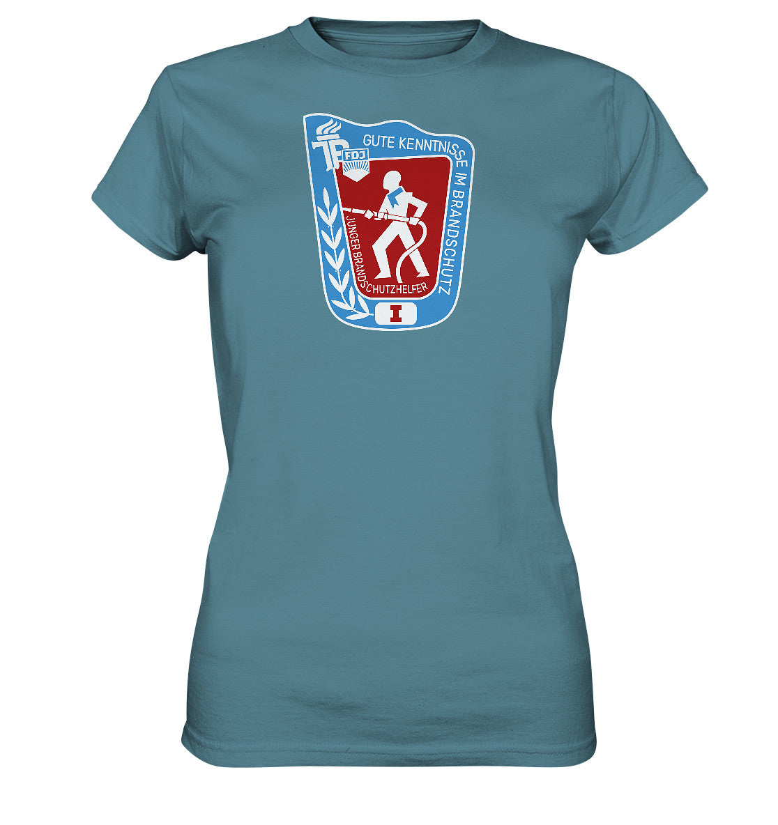 DDR Ostalgie Shirt Mädels • JUNGER BRANDSCHUTZHELFER