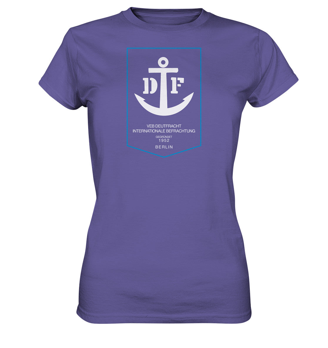 DDR Ostalgie Shirt Mädels • VEB DEUTFRACHT