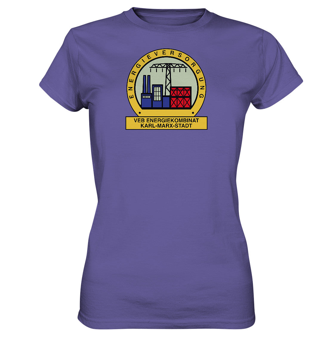 DDR Ostalgie Shirt Mädels • VEB ENERGIEKOMBINAT KARL-MARX-STADT