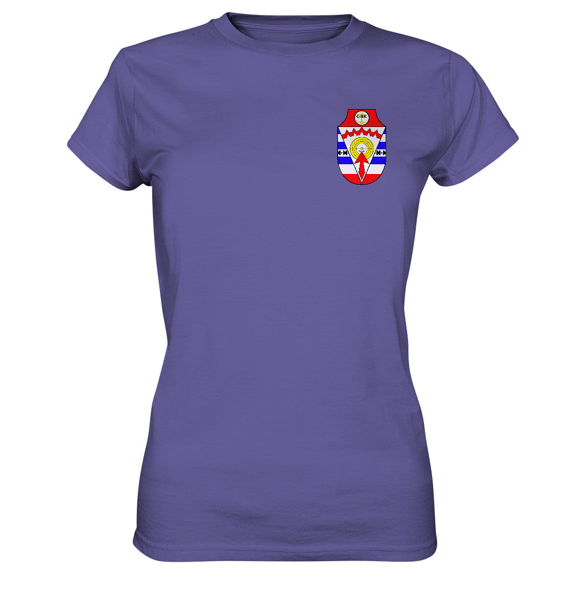 DDR Ostalgie Shirt Mädels • DDR GRENZBRIGADE KÜSTE BRUST BADGE