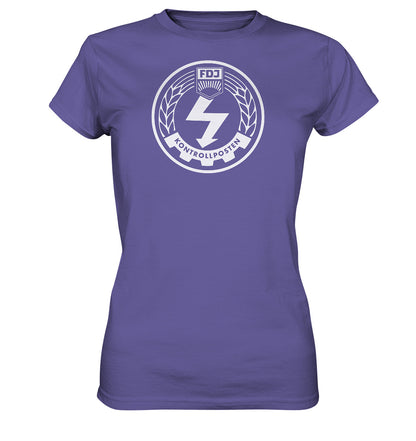DDR Ostalgie Shirt Mädels • FDJ KONTROLLPOSTEN