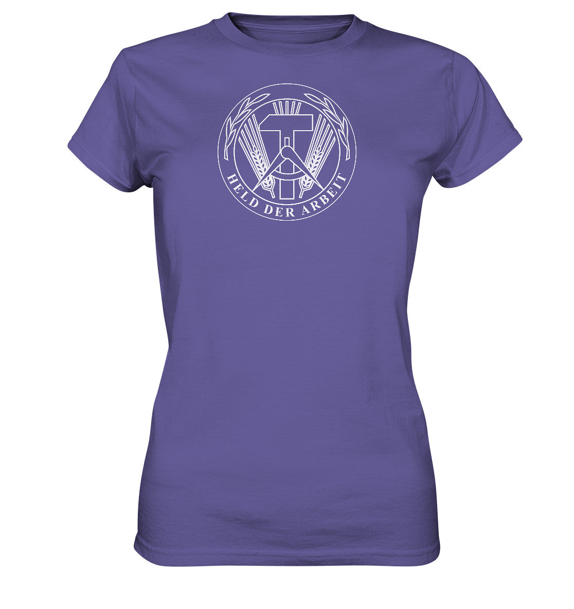 DDR Ostalgie Shirt Mädels • HELD DER ARBEIT - ORIGINALMEDAILLE