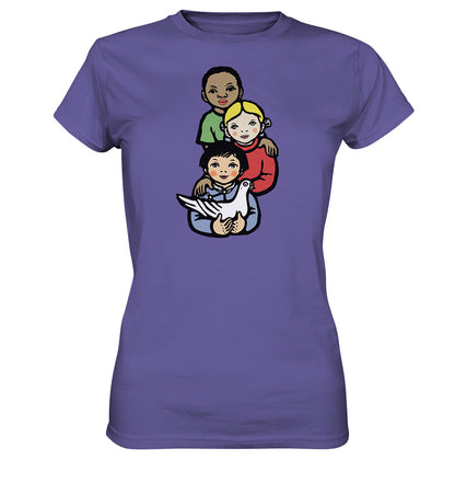 DDR Ostalgie Shirt Mädels • WELTFRIEDEN - WORLD PEACE, LI BING-FAN 1967
