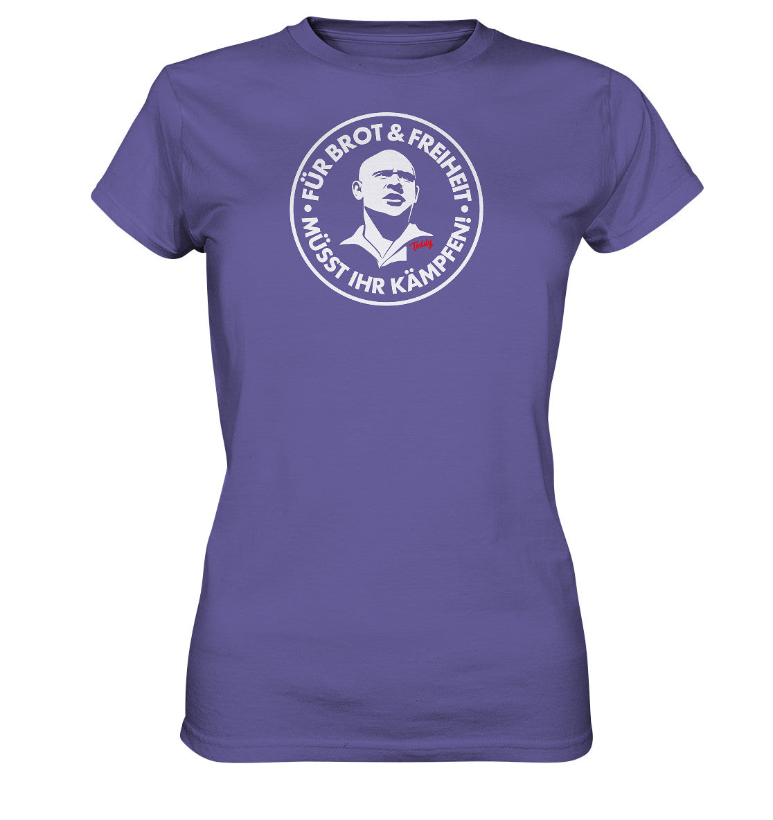 DDR Ostalgie Shirt Mädels • TEDDY THÄLMANN - BROT UND FREIHEIT