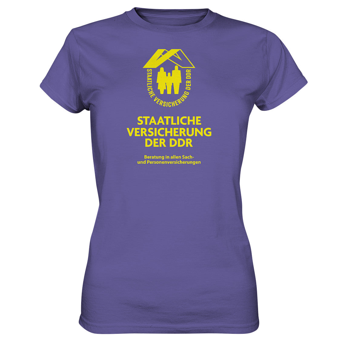 DDR Ostalgie Shirt Mädels • STAATLICHE VERSICHERUNG DER DDR