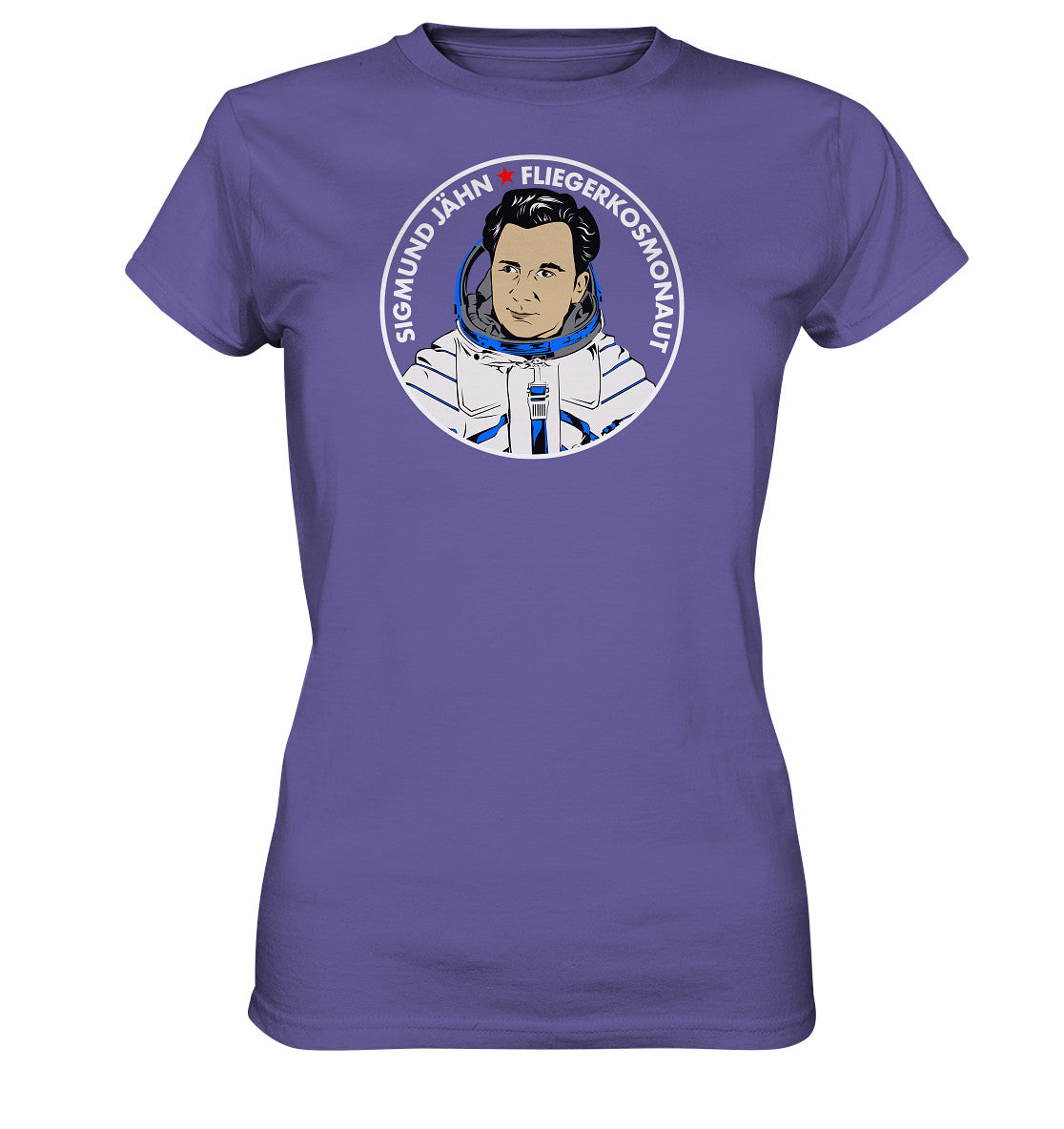 DDR Ostalgie Shirt Mädels • SIGMUND JÄHN - dunkel