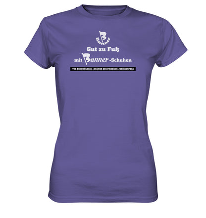 DDR Ostalgie Shirt Mädels • BANNER-SCHUHE - GUT ZU FUSS