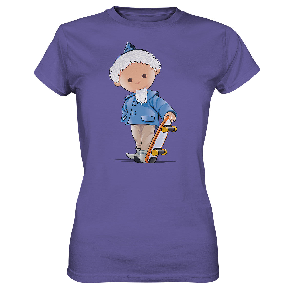DDR Ostalgie Shirt Mädels • UNSER SANDMÄNNCHEN - ROLLBRETT-SKATER