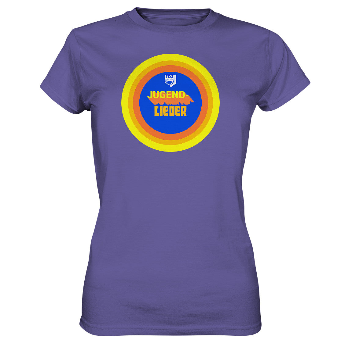 DDR Ostalgie Shirt Mädels • FDJ JUGENDLIEDER