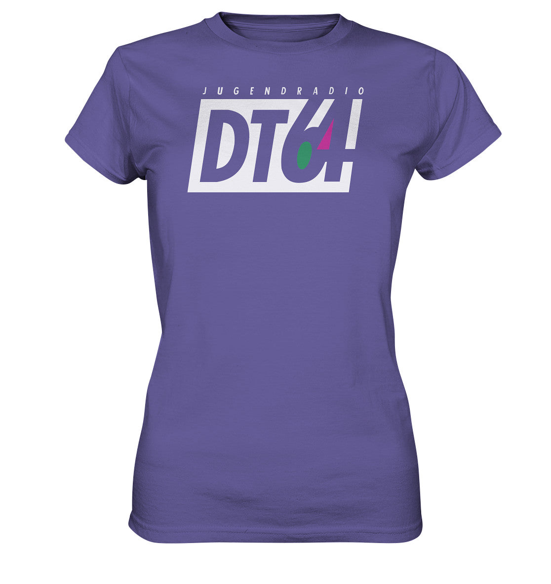PREMIUM SHIRT MÄDELS •  DT64 JUGENDRADIO - dunkel