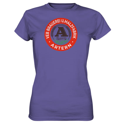 DDR Ostalgie Shirt Mädels • VEB BRAUEREI ARTERN GOLDAUE