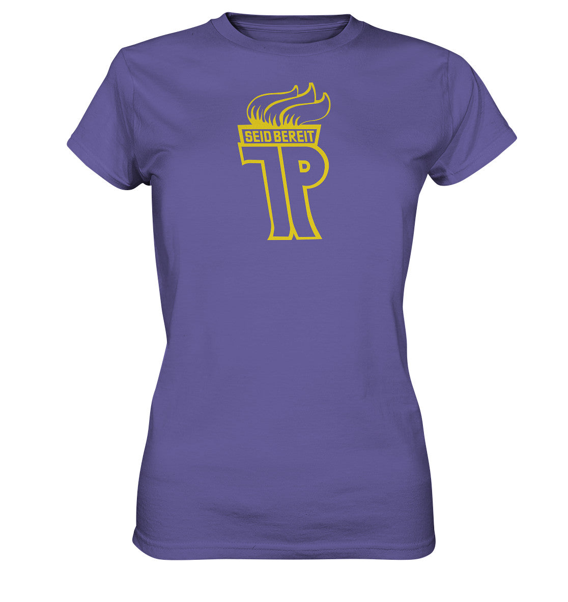 DDR Ostalgie Shirt Mädels •  JUNGE PIONIERE, SEID BEREIT - Outline