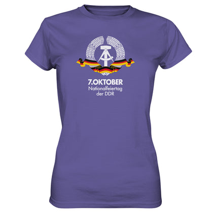 PREMIUM SHIRT MÄDELS • NATIONALFEIERTAG DER DDR - 7. OKTOBER