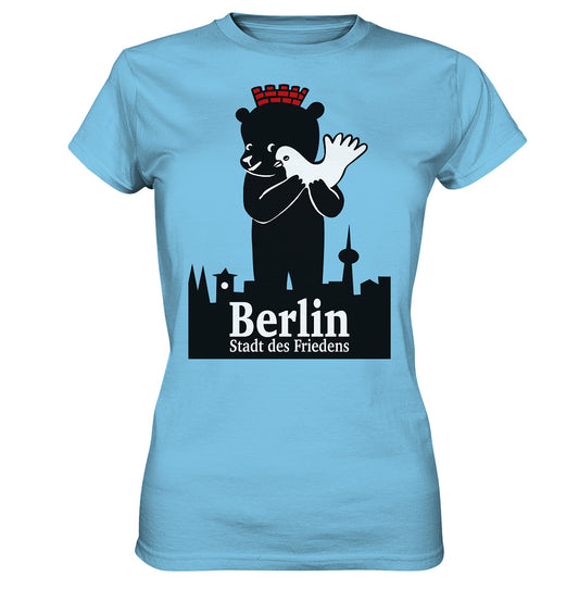 DDR Ostalgie Shirt Mädels • BERLIN - STADT DES FRIEDENS - PLAKAT 1984