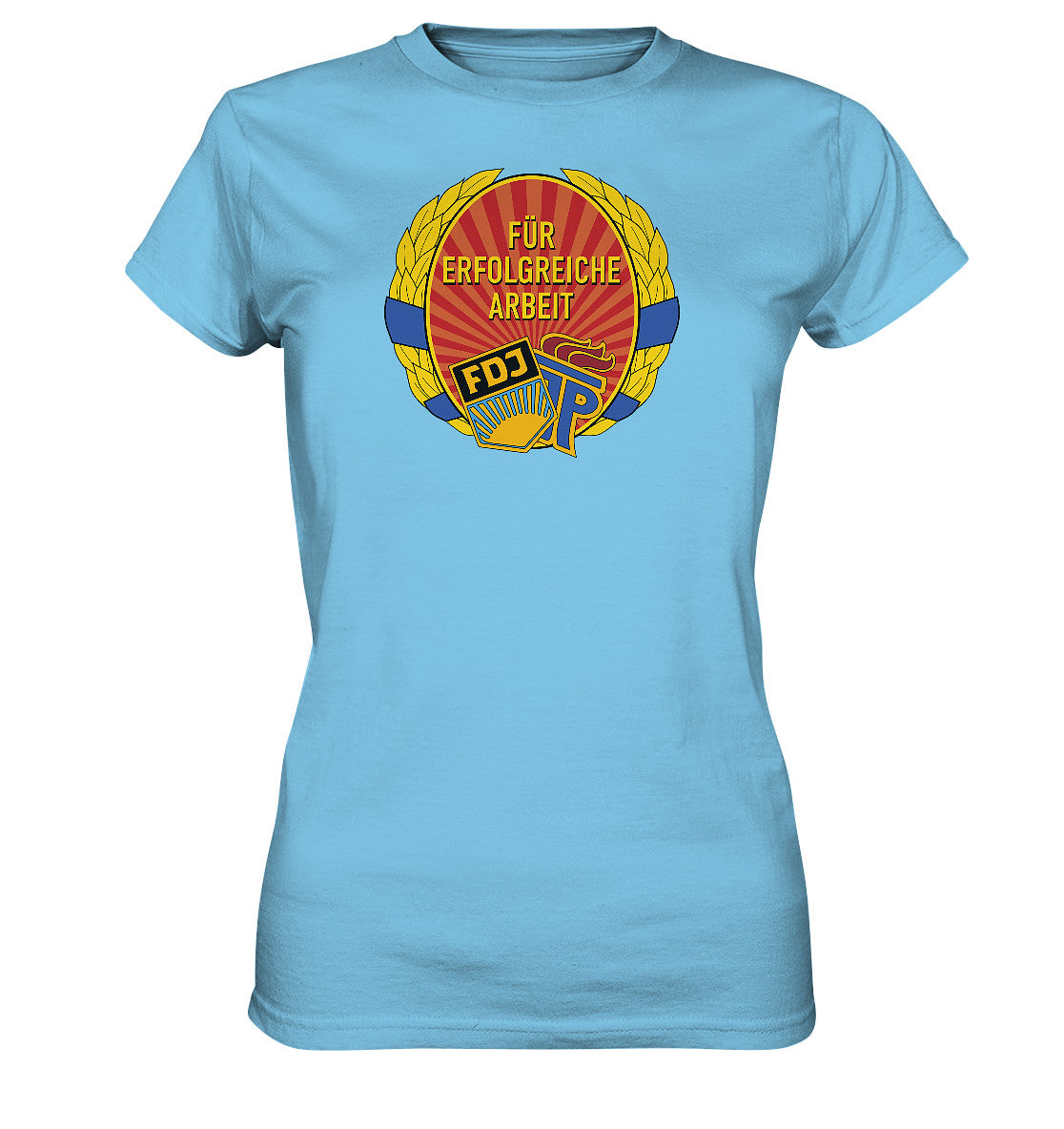 DDR Ostalgie Shirt Mädels • ABZEICHEN - FÜR ERFOLGREICHE ARBEIT