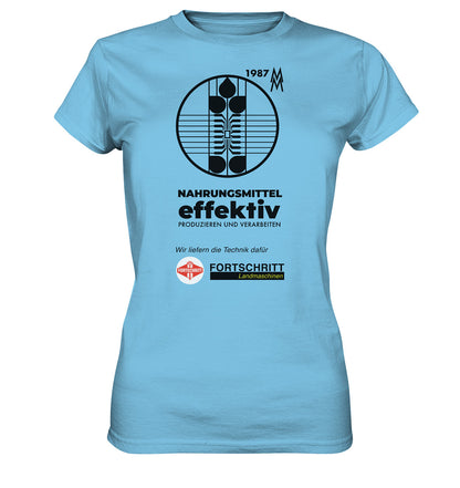 DDR Ostalgie Shirt Mädels • FORTSCHRITT LANDMASCHINEN - MESSE LEIPZIG 1987