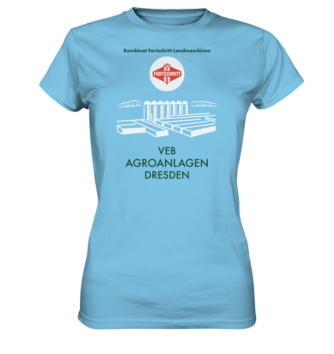 DDR Ostalgie Shirt Mädels • VEB AGROANLAGEN DRESDEN