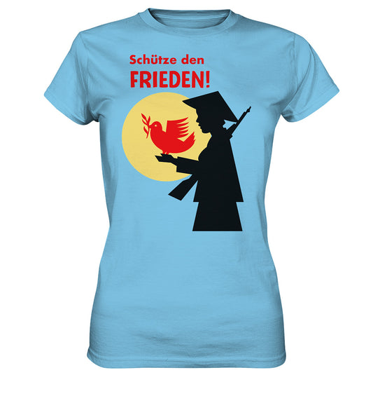 DDR Ostalgie Shirt Mädels • SCHÜTZE DEN FRIEDEN! SOLIDARITÄT MIT VIETNAM