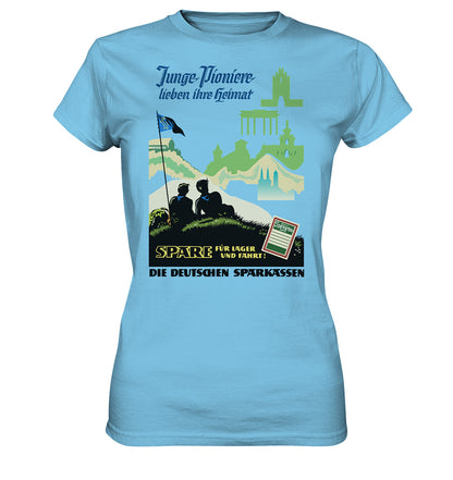 DDR Ostalgie Shirt Mädels • JUNGE PIONIERE LIEBEN IHRE HEIMAT