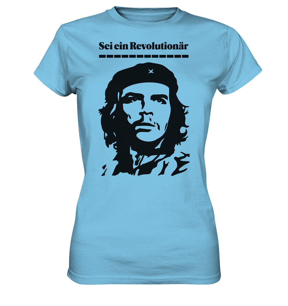 DDR Ostalgie Shirt Mädels • SEI EIN REVOLUTIONÄR - CHE GUEVARA (DDR ORIGINAL-PLAKAT)