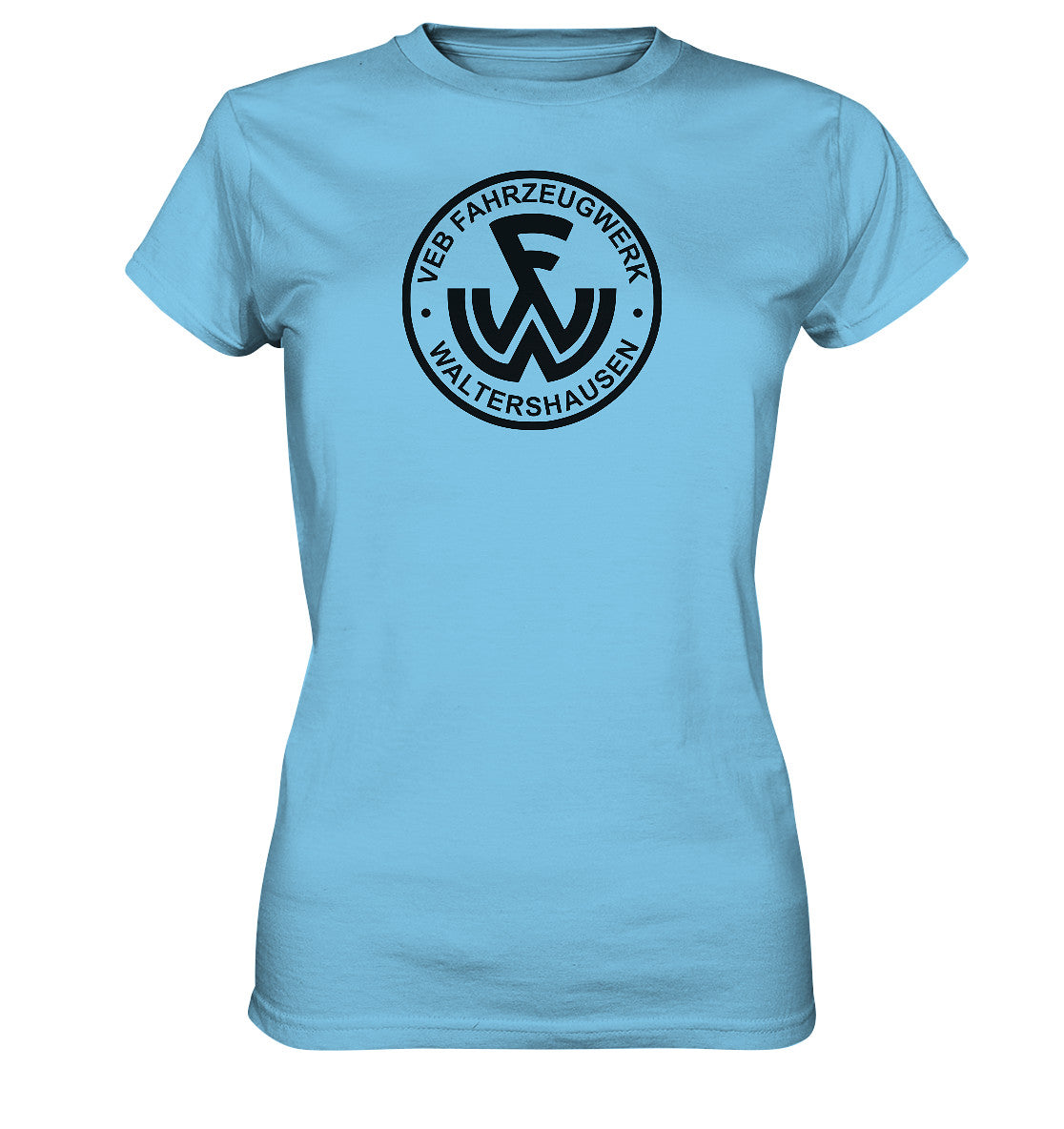 DDR Ostalgie Shirt Mädels • VEB FAHRZEUGWERK WALTERSHAUSEN - hell