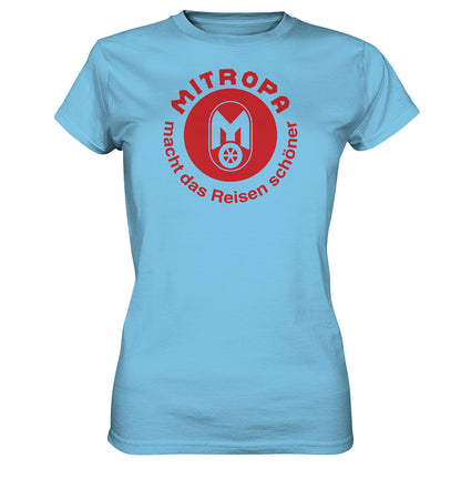 DDR Ostalgie Shirt Mädels • MITROPA MACHT DAS REISEN SCHÖNER - dunkel