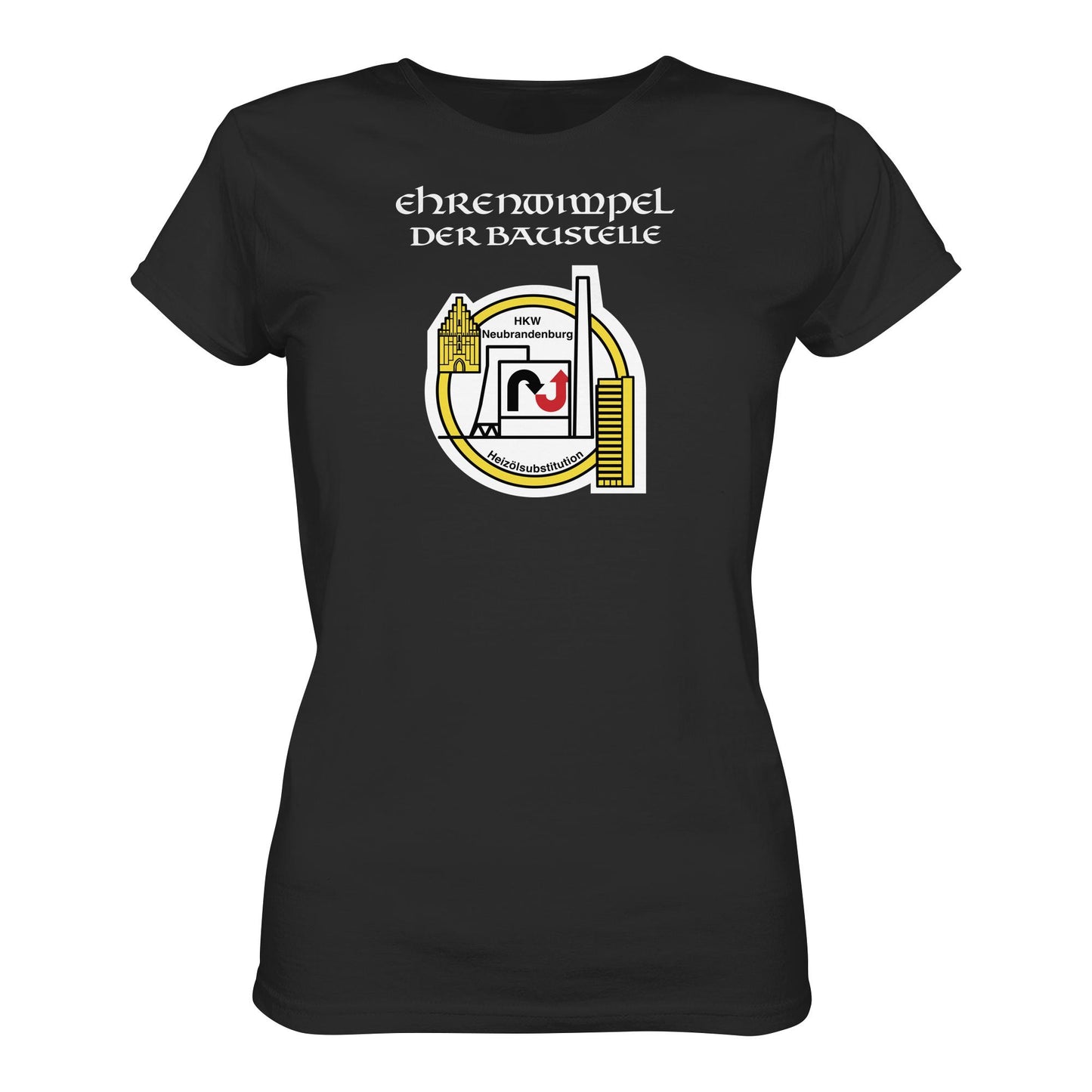 DDR Ostalgie Shirt Mädels • EHRENWIMPEL HKW NEUBRANDENBURG