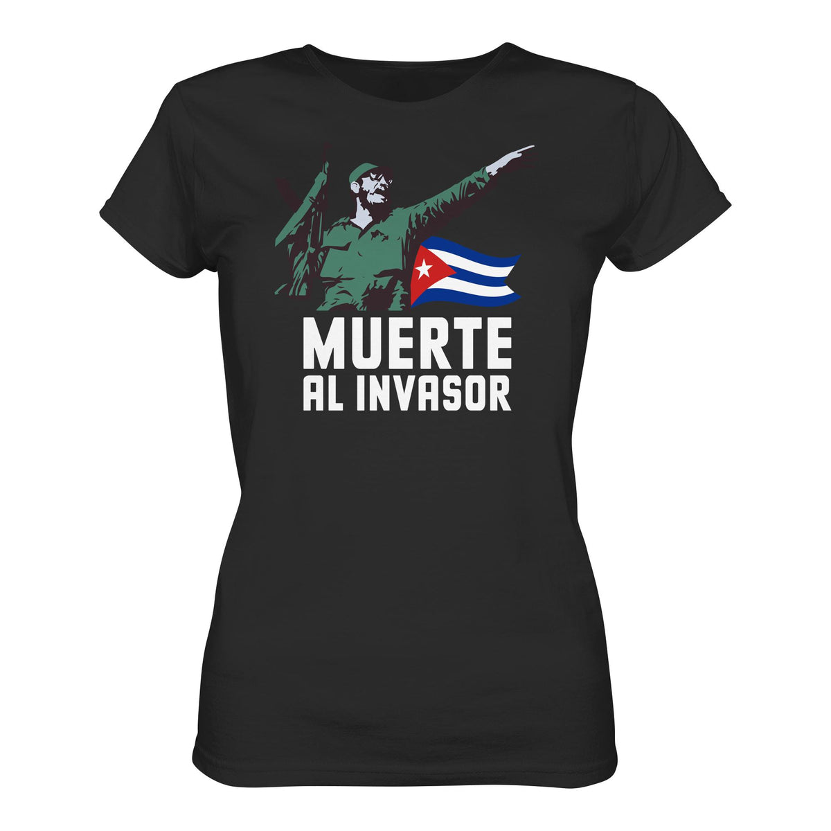 DDR Ostalgie Shirt Mädels • KUBA - MUERTE AL INVASOR