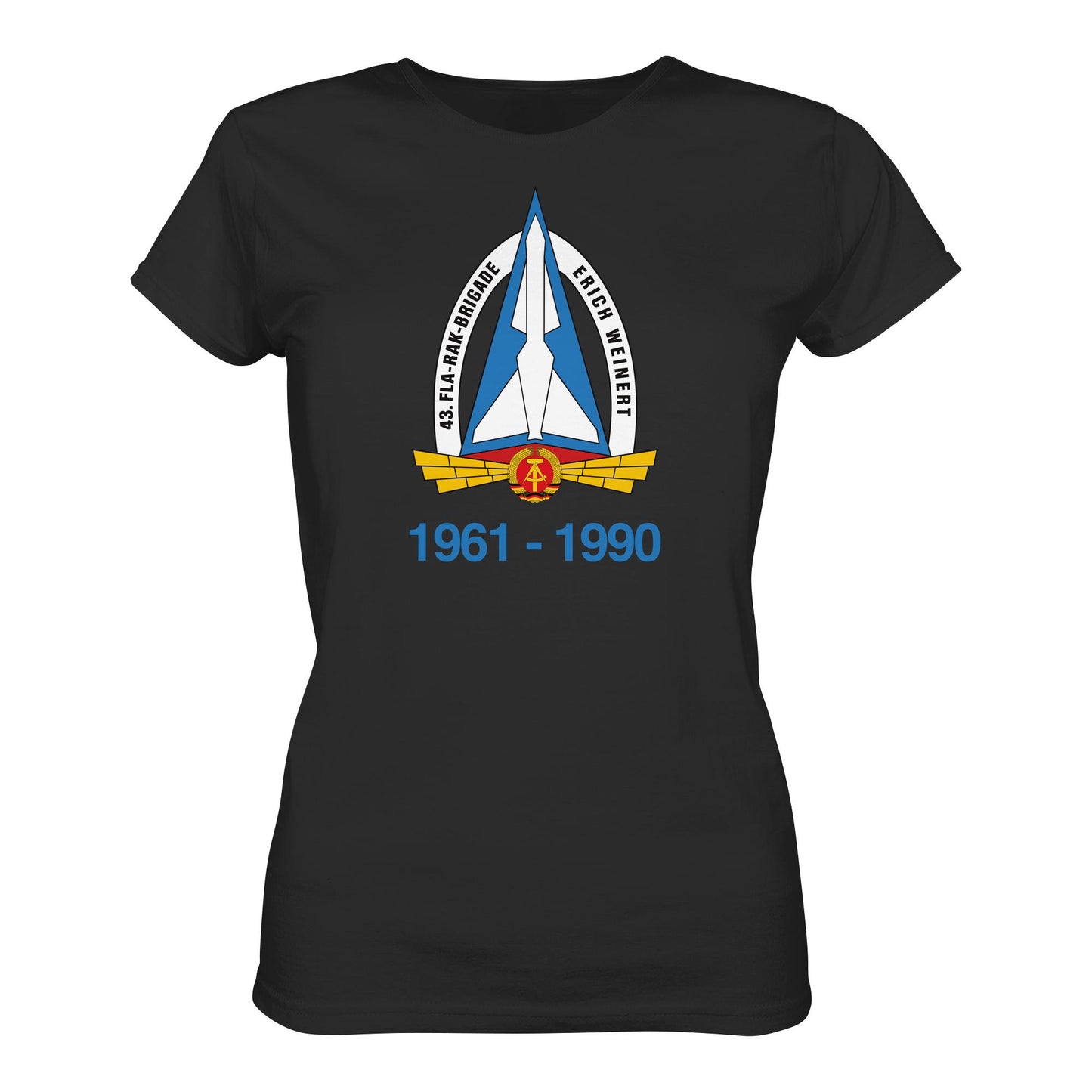 DDR Ostalgie Shirt Mädels • 43. FLA-RAK-BRIGADE ERICH WEINERT