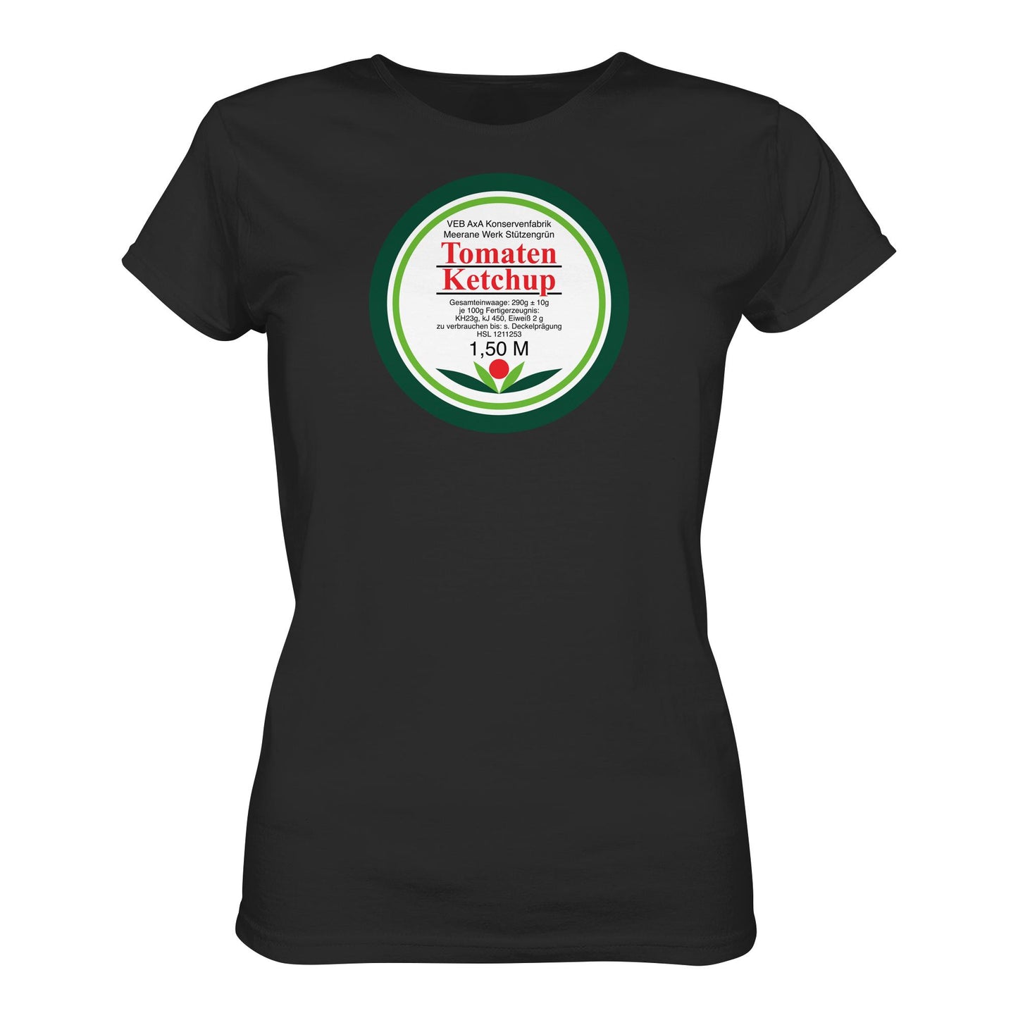 DDR Ostalgie Shirt Mädels • VEB AXA KONSERVEN MEERANE - TOMATEN-KETCHUP