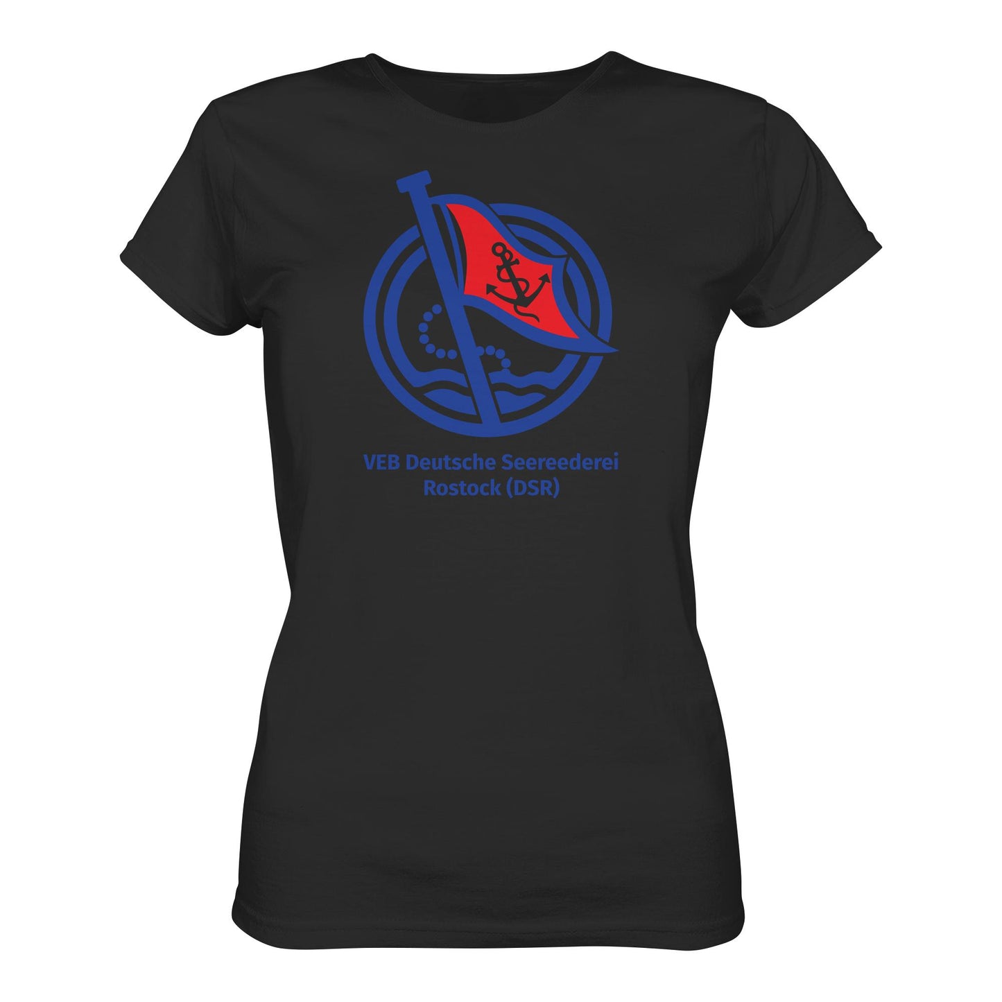 DDR Ostalgie Shirt Mädels • VEB DEUTSCHE SEEREEDEREI ROSTOCK (DSR)