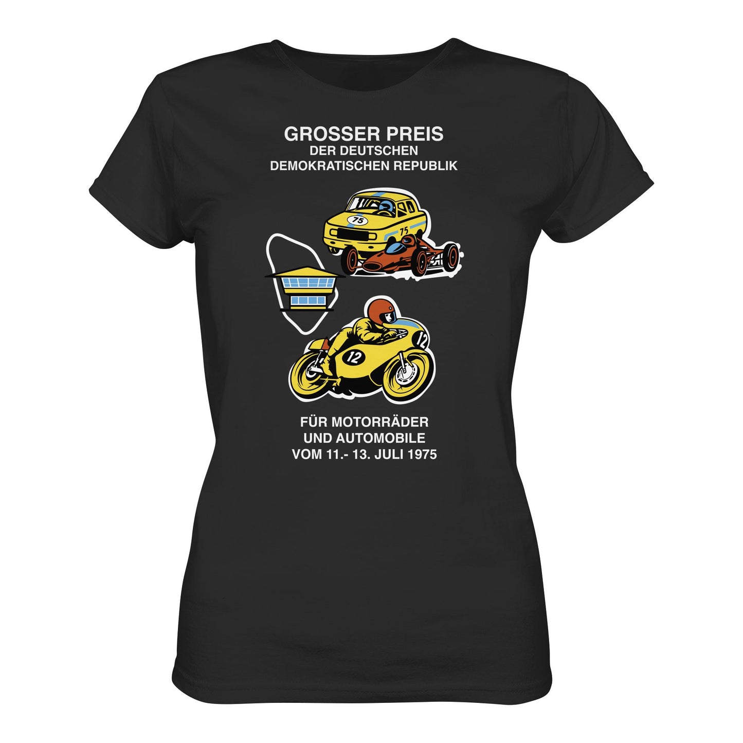 DDR Ostalgie Shirt Mädels • GROSSER PREIS DER DDR 1975