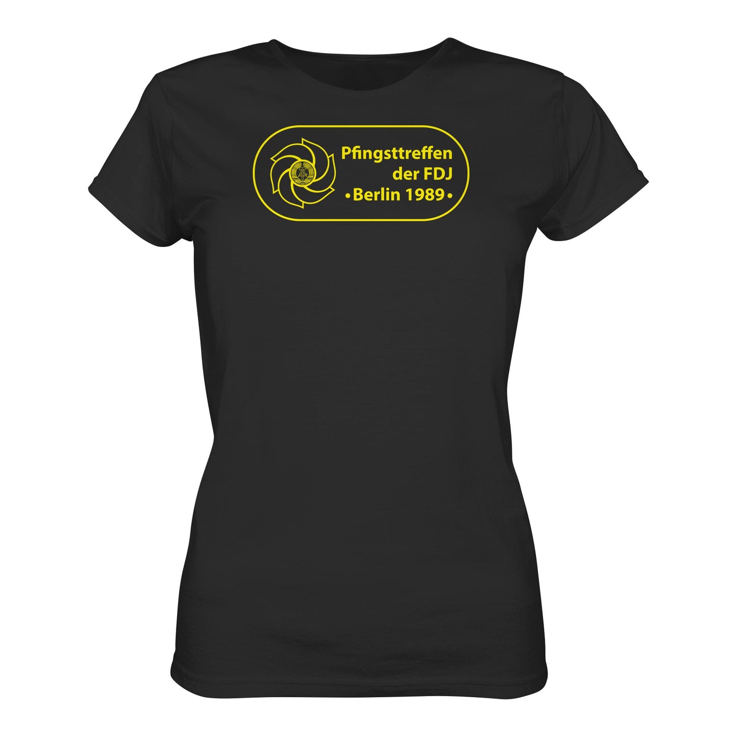 DDR Ostalgie Shirt Mädels • PFINGSTTREFFEN DER FDJ, BERLIN 1989