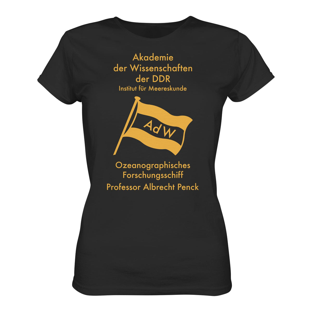 DDR Ostalgie Shirt Mädels • OZEONOGRAPHISCHES FORSCHUNGSSCHIFF ALBRECHT PENCK