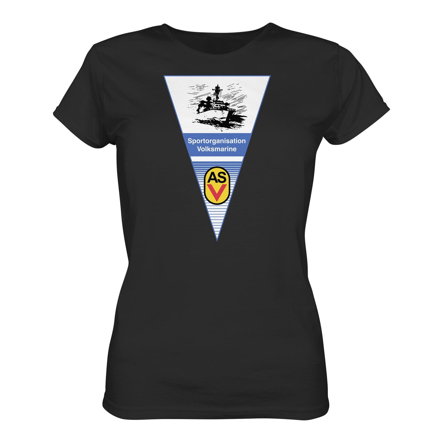 DDR Ostalgie Shirt Mädels • ASV SPORTORGANISATION VOLKSMARINE