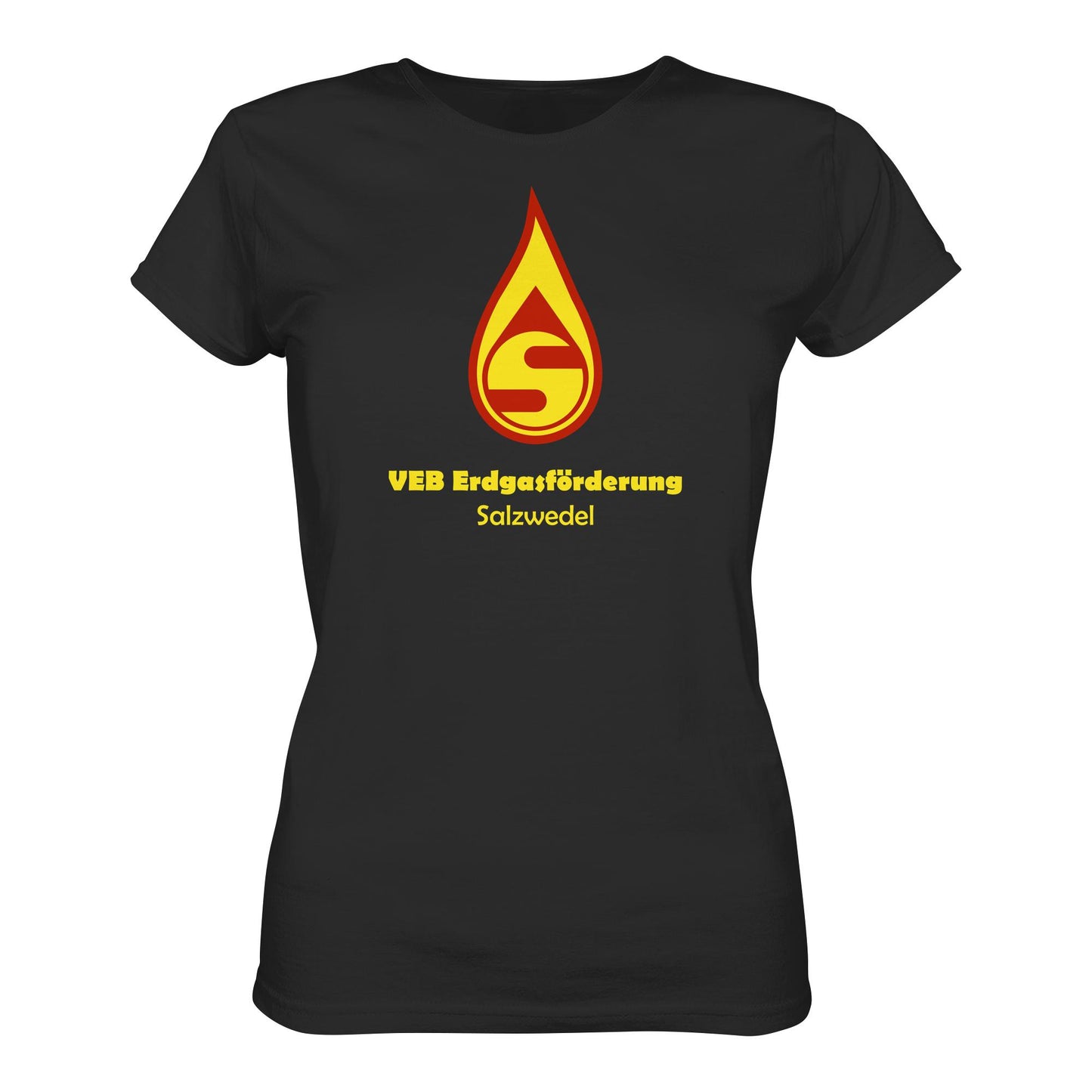 DDR Ostalgie Shirt Mädels • VEB ERDGASFÖRDERUNG SALZWEDEL