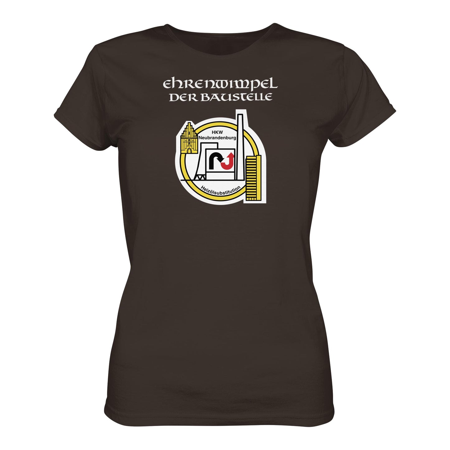 DDR Ostalgie Shirt Mädels • EHRENWIMPEL HKW NEUBRANDENBURG