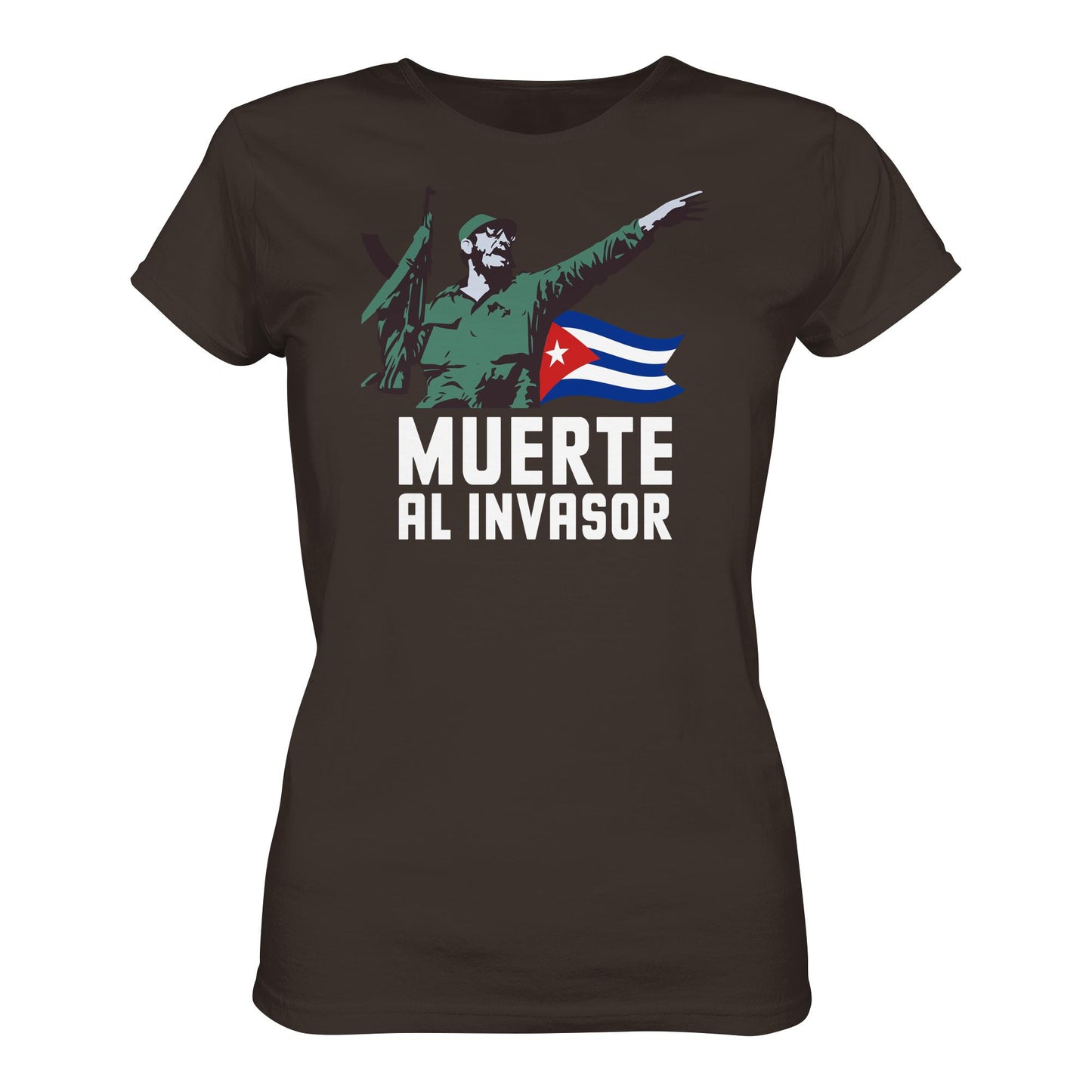 DDR Ostalgie Shirt Mädels • KUBA - MUERTE AL INVASOR