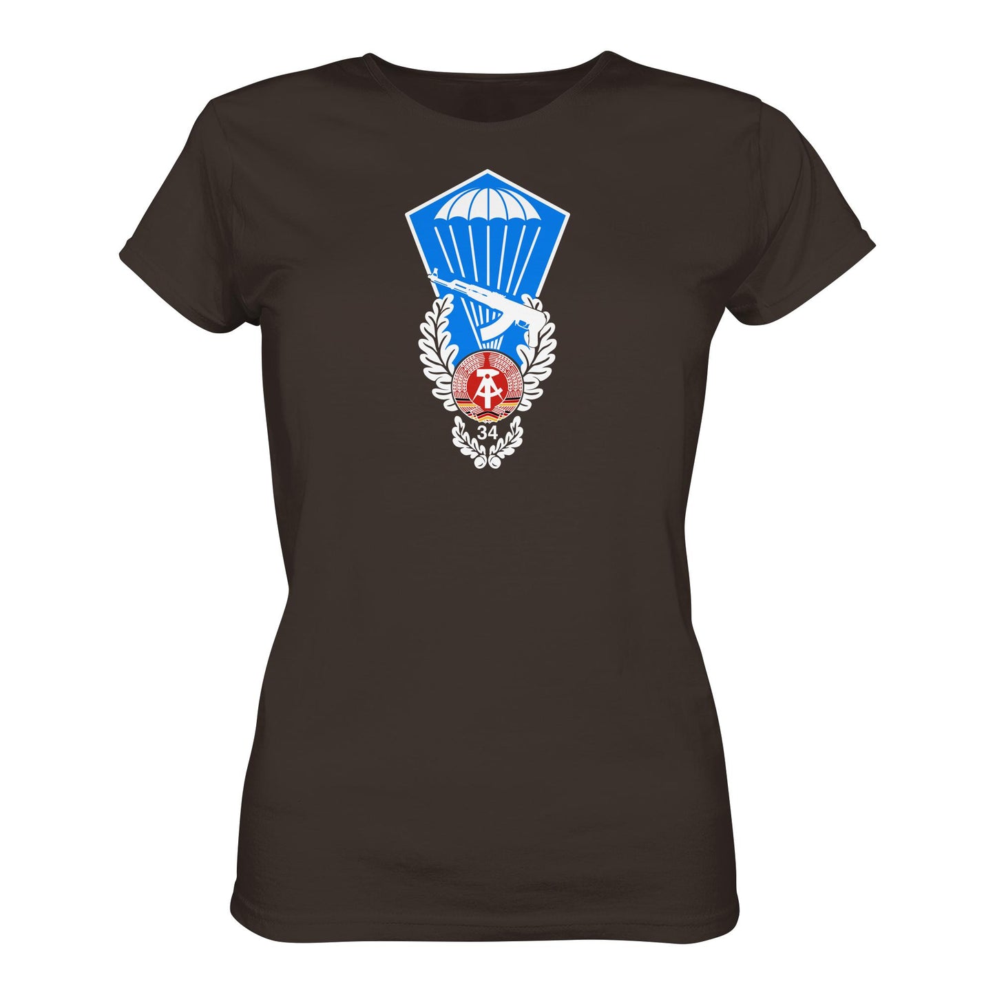 DDR Ostalgie Shirt Mädels • NVA SPRUNGABZEICHEN