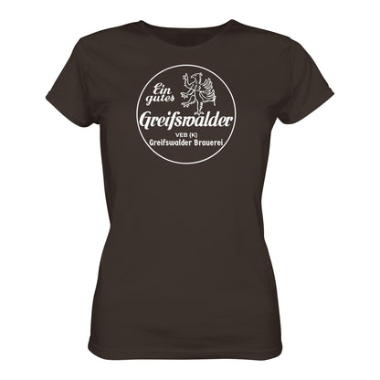 DDR Ostalgie Shirt Mädels • VEB GREIFSWALDER BRAUEREI