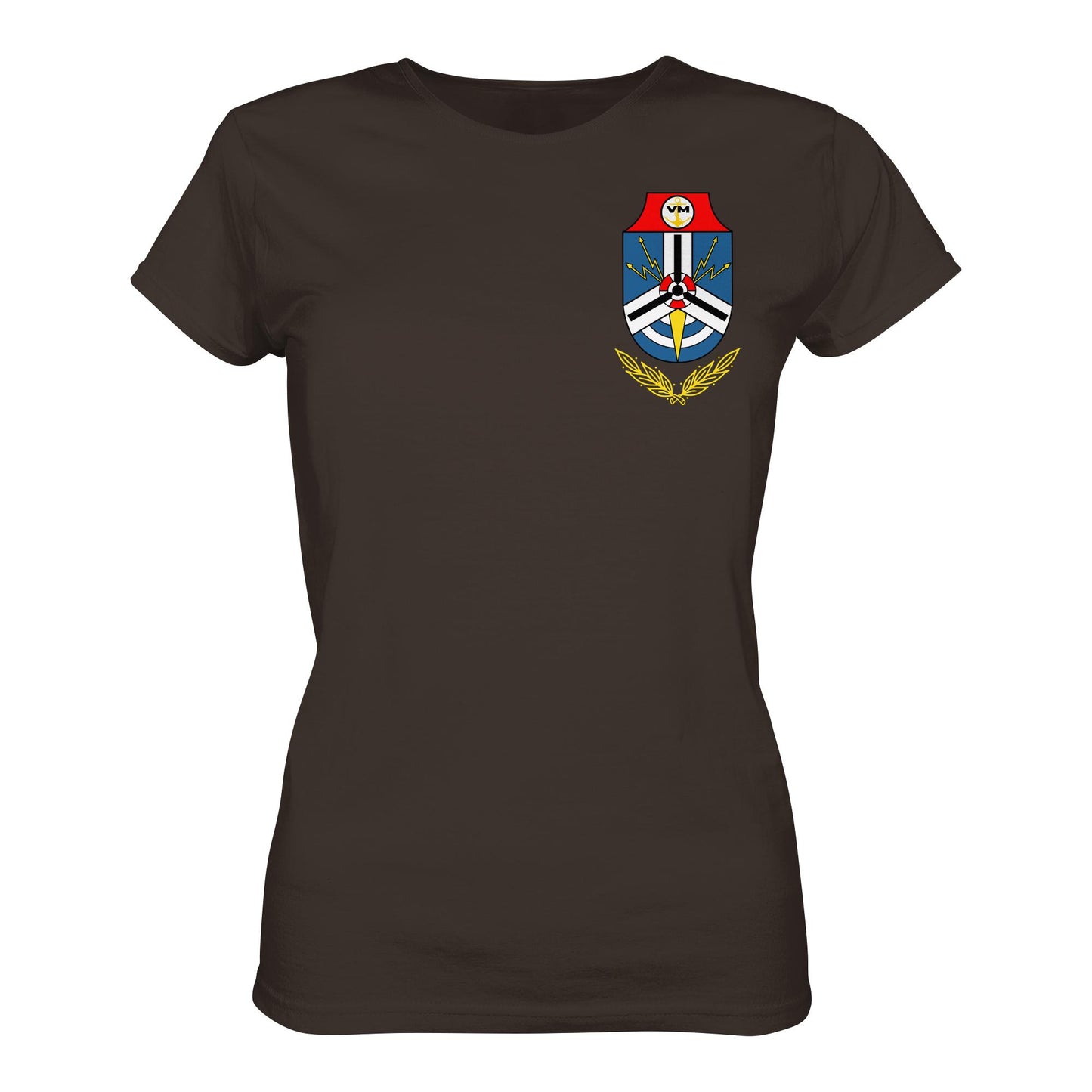 DDR Ostalgie Shirt Mädels • NVA EMBLEM - MARINEGESCHWADER 18 - KURT BARTHEL