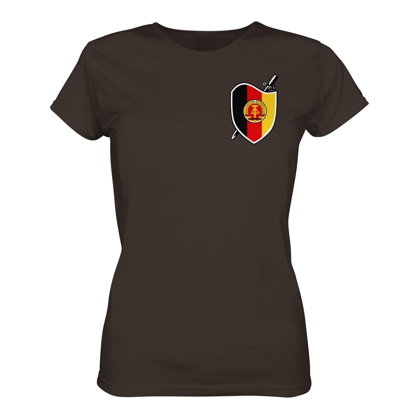 DDR Ostalgie Shirt Mädels • SIGNÉ STAATSSICHERHEIT (BRUST)