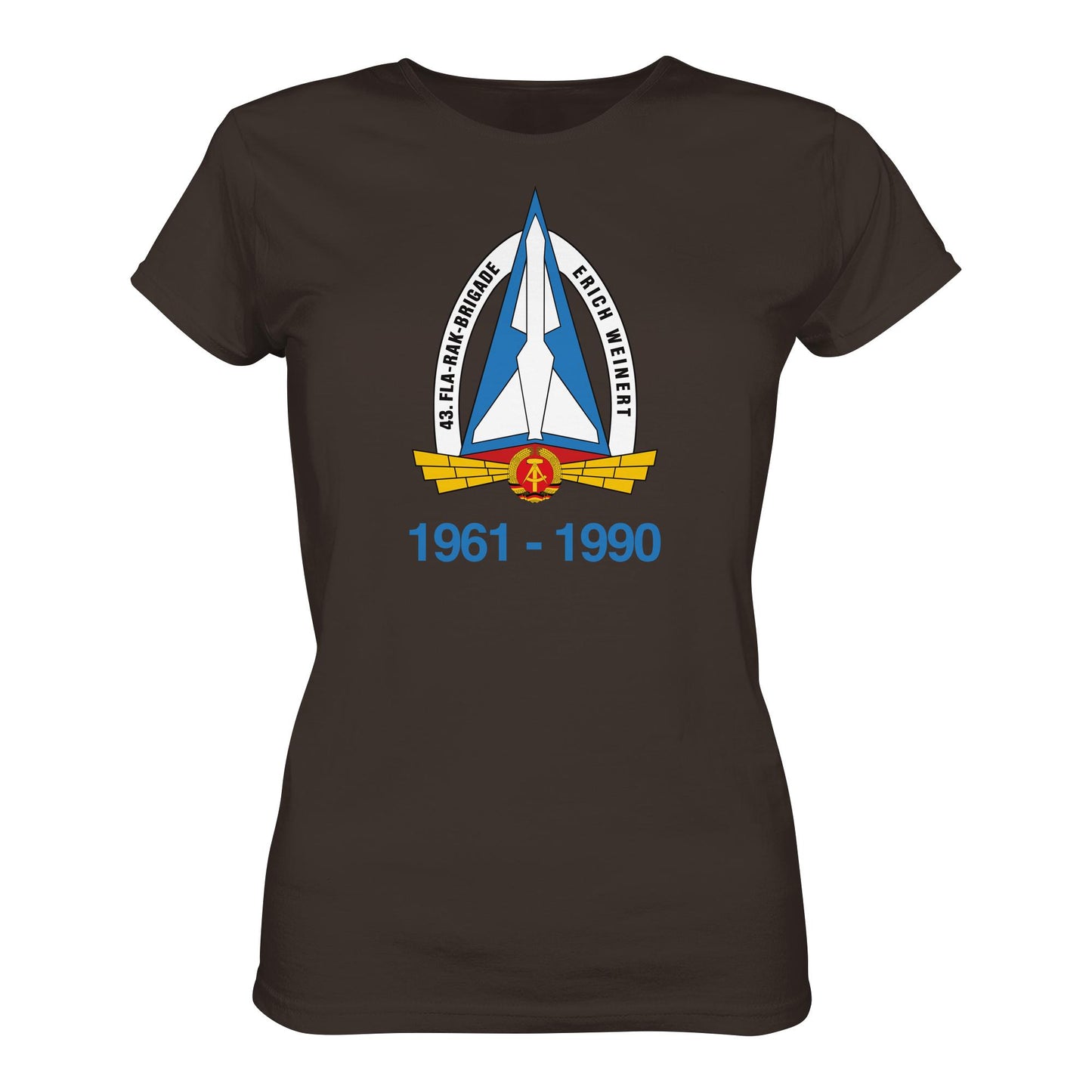 DDR Ostalgie Shirt Mädels • 43. FLA-RAK-BRIGADE ERICH WEINERT