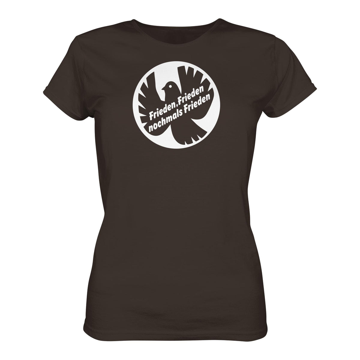 DDR Ostalgie Shirt Mädels • FRIEDEN, FRIEDEN NOCHMALS FRIEDEN (ORIGINAL BANNER)