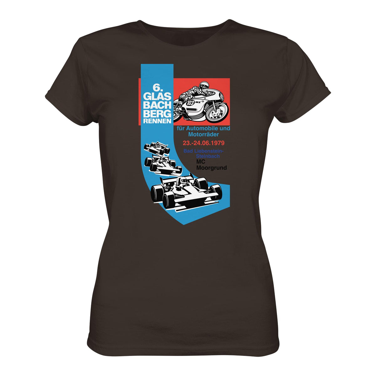DDR Ostalgie Shirt Mädels • 6. GLASBACHBERGRENNEN 1979