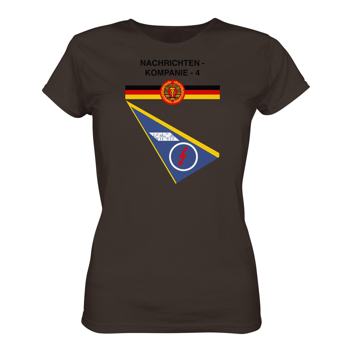 DDR Ostalgie Shirt Mädels • NVA - NACHRICHTENKOMPANIE 4