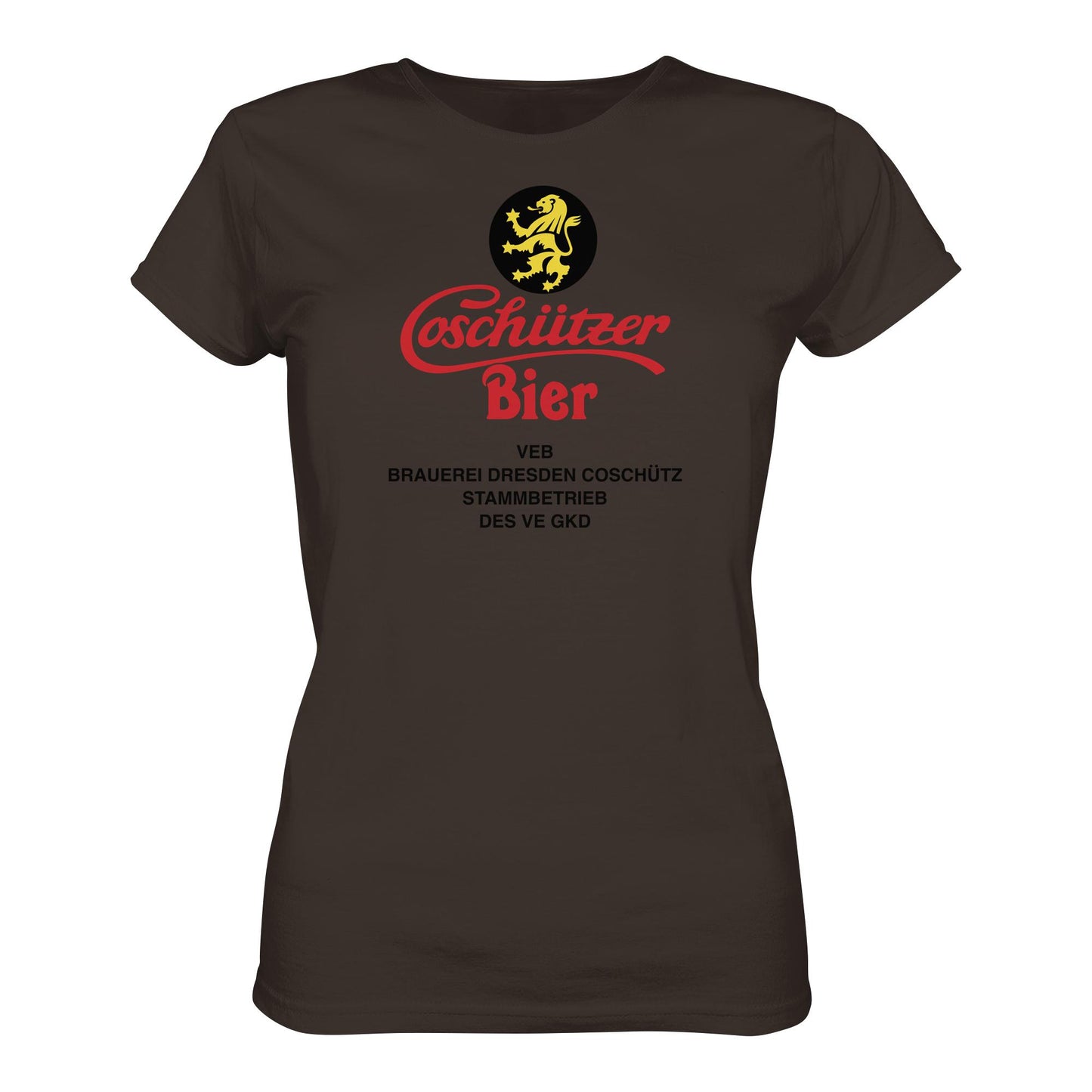 DDR Ostalgie Shirt Mädels • COSCHÜTZER BIER - VEB BRAUER DRESDEN