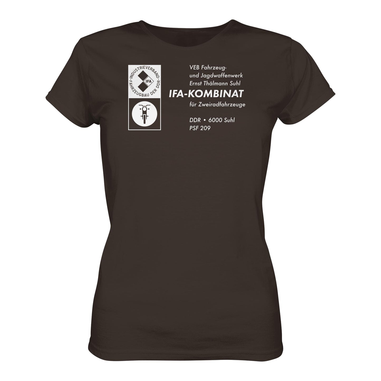 DDR Ostalgie Shirt Mädels • VEB FAHRZEUG- UND JAGDWAFFENWERK ERNST THÄLMANN SUHL