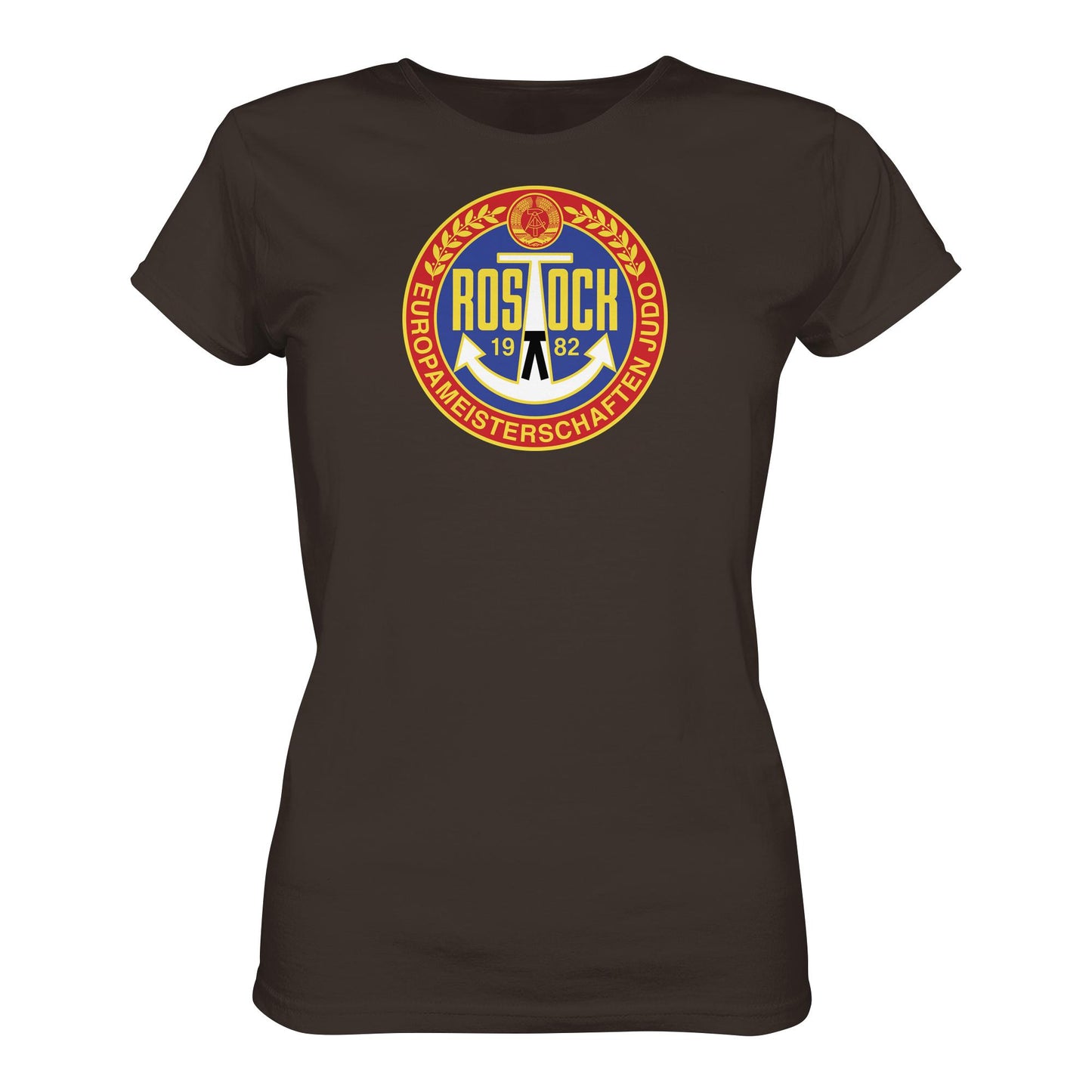 DDR Ostalgie Shirt Mädels • EUROPAMEISTERSCHAFTEN IM JUDO - ROSTOCK 1982