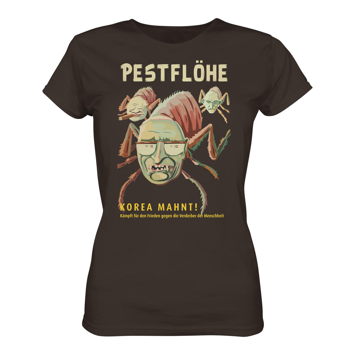 DDR Ostalgie Shirt Mädels • NATO-PESTFLÖHE - KOREA WARNT